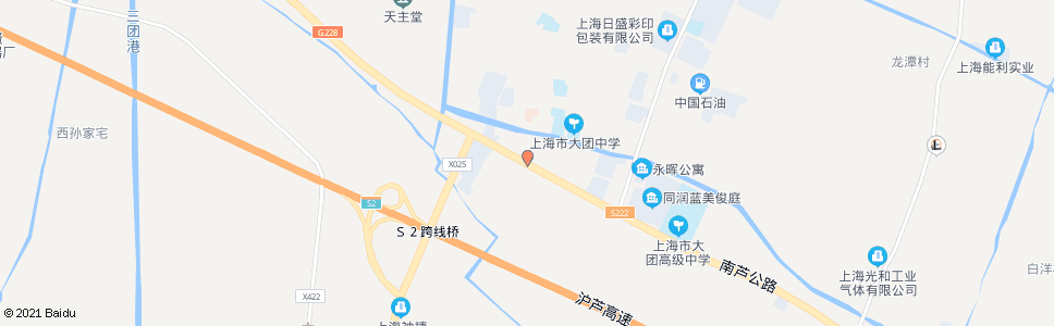 上海南芦公路永春南路_公交站地图_上海公交_妙搜公交查询2024