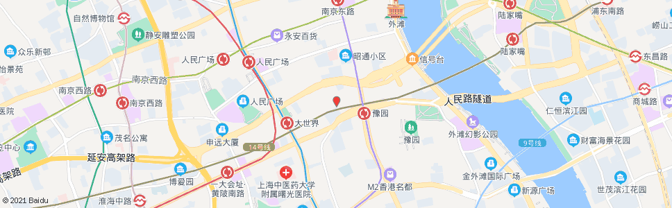 上海金陵东路福建南路_公交站地图_上海公交_妙搜公交查询2024