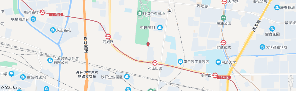 上海武威路景泰路_公交站地图_上海公交_妙搜公交查询2024