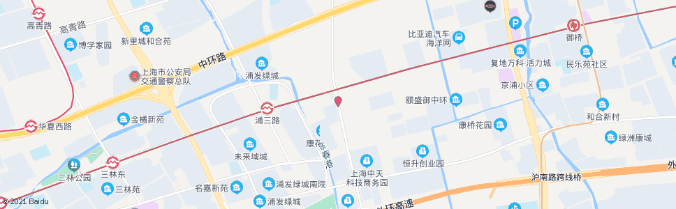 上海锦绣路御桥路_公交站地图_上海公交_妙搜公交查询2024