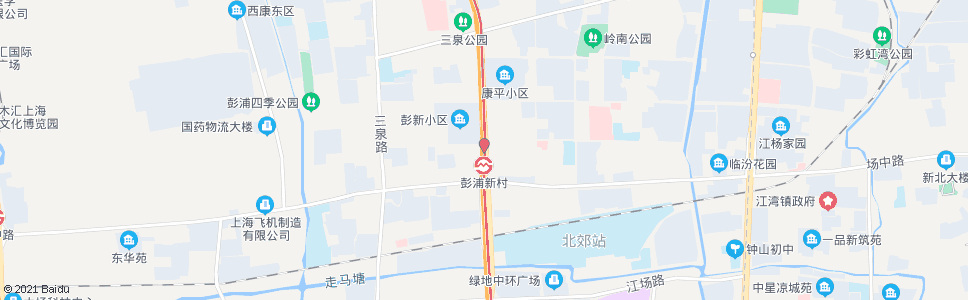 上海共和新路闻喜路_公交站地图_上海公交_妙搜公交查询2024