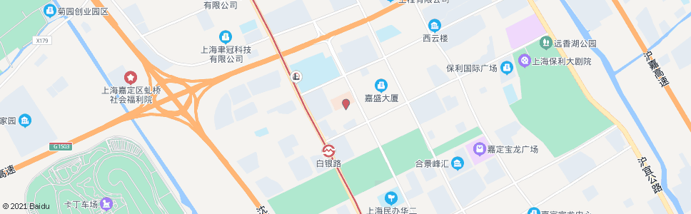上海高台路合作路_公交站地图_上海公交_妙搜公交查询2024