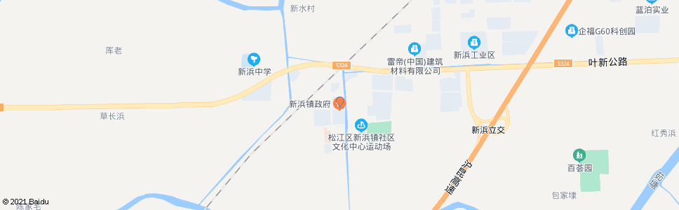 上海新浜路(新浜养鸡场)_公交站地图_上海公交_妙搜公交查询2024