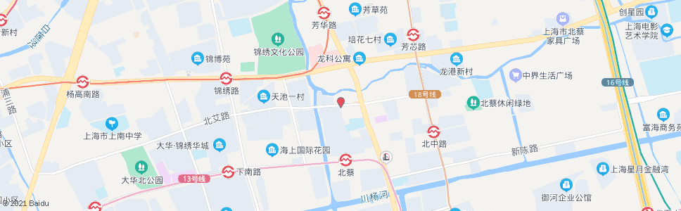 上海莲园路沪南路(招呼站)_公交站地图_上海公交_妙搜公交查询2024