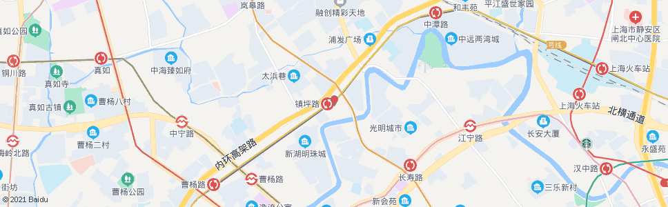 上海镇坪路站_公交站地图_上海公交_妙搜公交查询2024