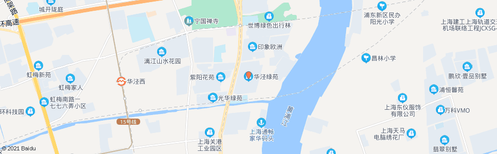 上海华济路龙吴路(华泾绿苑)_公交站地图_上海公交_妙搜公交查询2024