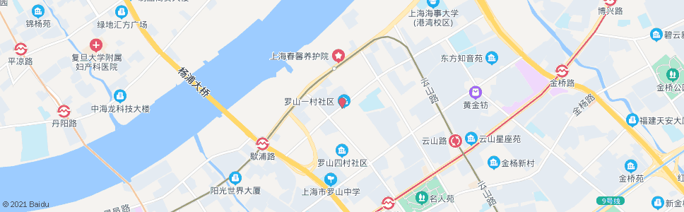 上海栖山路龙居路_公交站地图_上海公交_妙搜公交查询2024