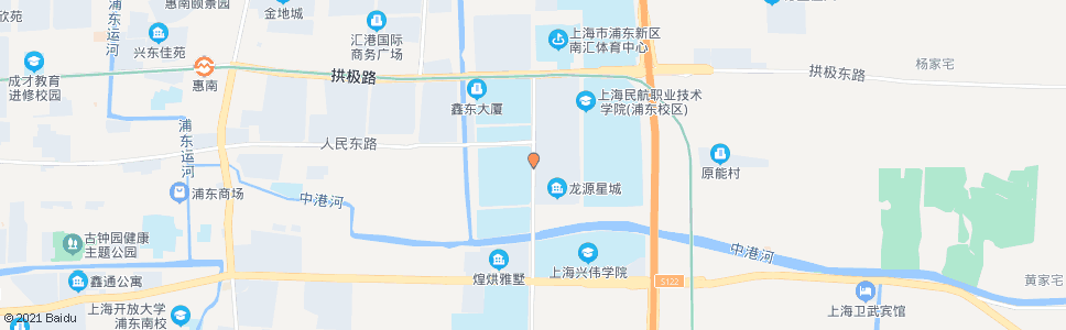 上海观海路人民东路_公交站地图_上海公交_妙搜公交查询2024