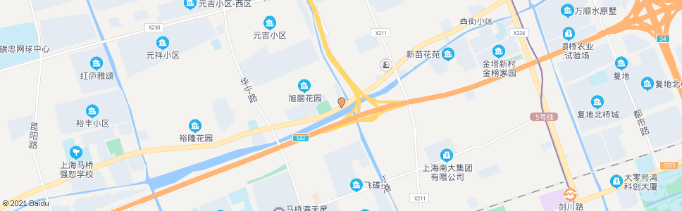 上海北松公路蜂王路_公交站地图_上海公交_妙搜公交查询2025