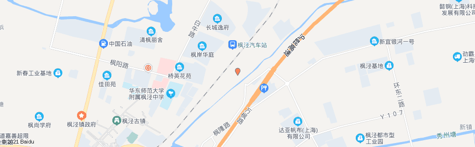 上海环枫东路_公交站地图_上海公交_妙搜公交查询2024