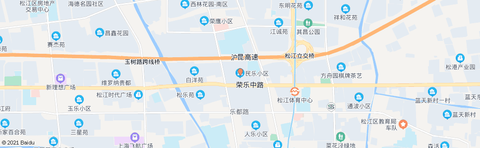 上海民乐小区_公交站地图_上海公交_妙搜公交查询2024