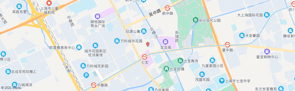 上海吴宝路_公交站地图_上海公交_妙搜公交查询2024