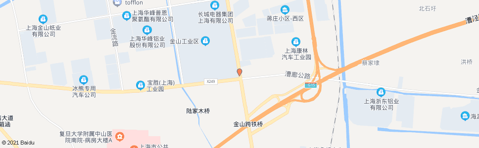 上海亭卫公路漕廊公路_公交站地图_上海公交_妙搜公交查询2024