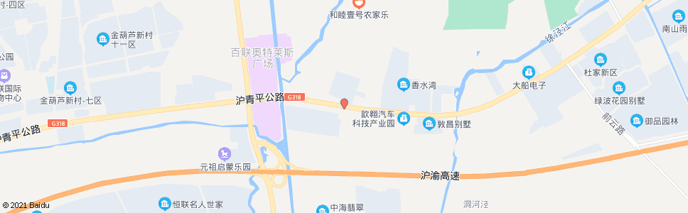 上海方南路沪青平公路(方夏二十一组)_公交站地图_上海公交_妙搜公交查询2024