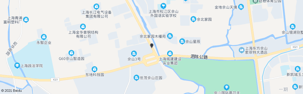 上海佘北公路泗陈公路(招呼站)_公交站地图_上海公交_妙搜公交查询2024