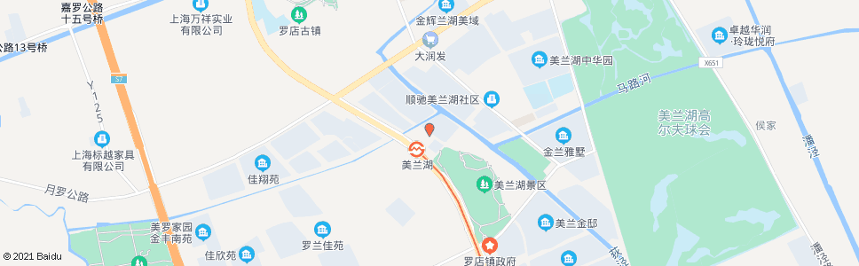 上海罗芬路美丹路_公交站地图_上海公交_妙搜公交查询2024