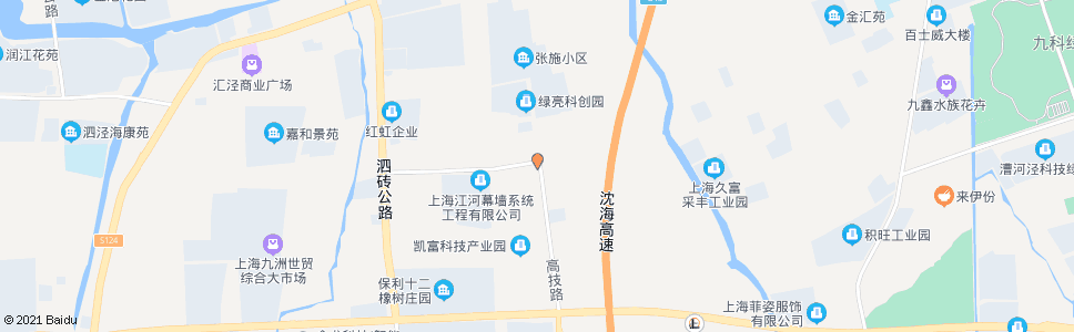 上海蔡家浜路张泾路(临时站)_公交站地图_上海公交_妙搜公交查询2024