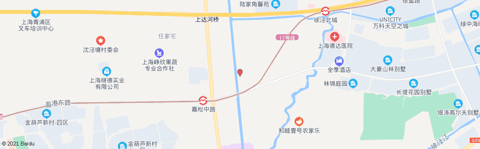 上海嘉松中路和西村_公交站地图_上海公交_妙搜公交查询2024