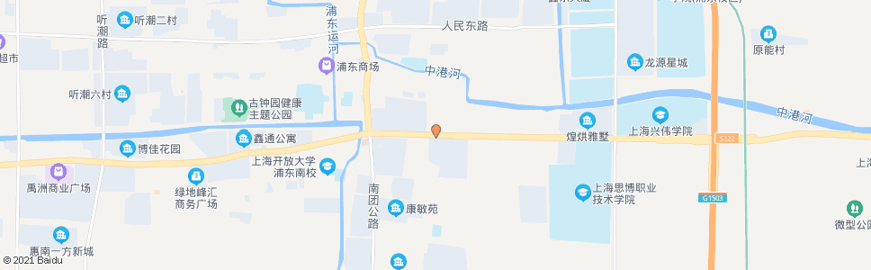 上海靖海路沪南公路_公交站地图_上海公交_妙搜公交查询2024