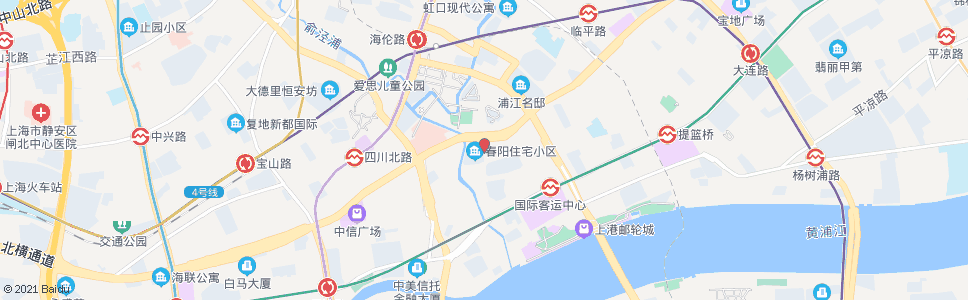 上海梧州路余杭路_公交站地图_上海公交_妙搜公交查询2024