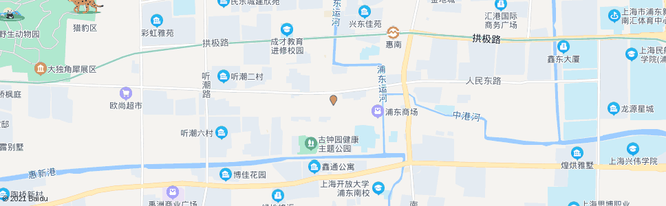 上海北门大街西门大街_公交站地图_上海公交_妙搜公交查询2024