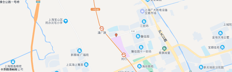 上海潘广路陆翔路_公交站地图_上海公交_妙搜公交查询2025