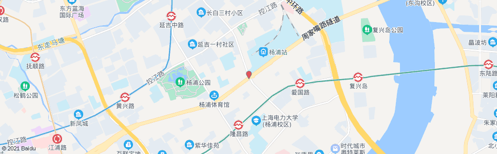 上海周家嘴路内江路_公交站地图_上海公交_妙搜公交查询2024