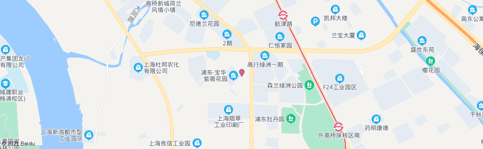 上海行南路张杨北路_公交站地图_上海公交_妙搜公交查询2024