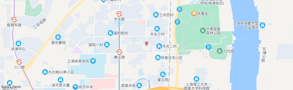 上海包头路嫩江路_公交站地图_上海公交_妙搜公交查询2024