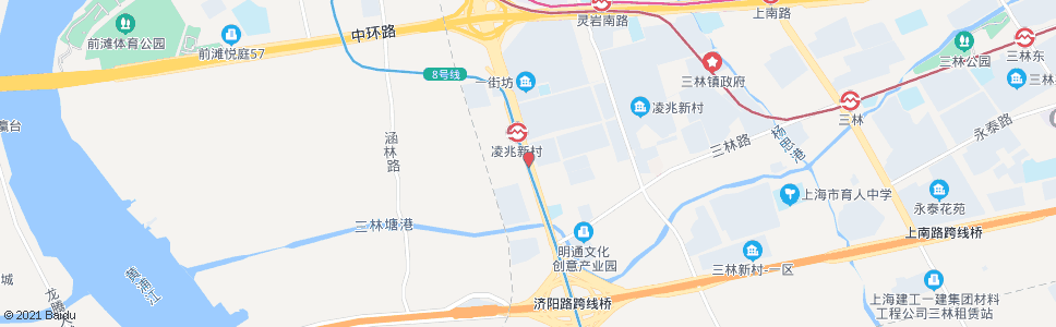上海济阳路凌兆路_公交站地图_上海公交_妙搜公交查询2024