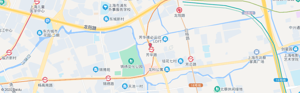 上海沪南路芳华路(招呼站)_公交站地图_上海公交_妙搜公交查询2024