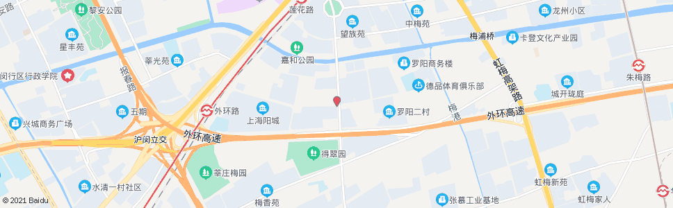 上海罗锦路莲花南路_公交站地图_上海公交_妙搜公交查询2024