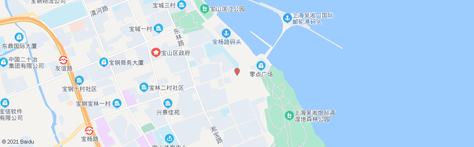 上海宝杨路吴淞口路_公交站地图_上海公交_妙搜公交查询2024