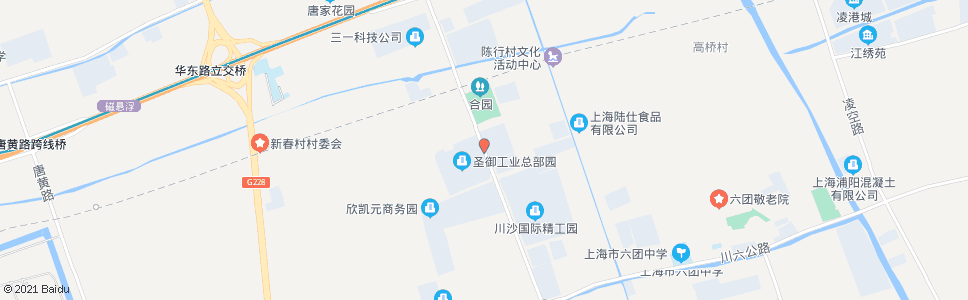 上海工业小区_公交站地图_上海公交_妙搜公交查询2024