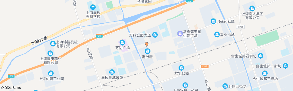 上海富国路银春路_公交站地图_上海公交_妙搜公交查询2024