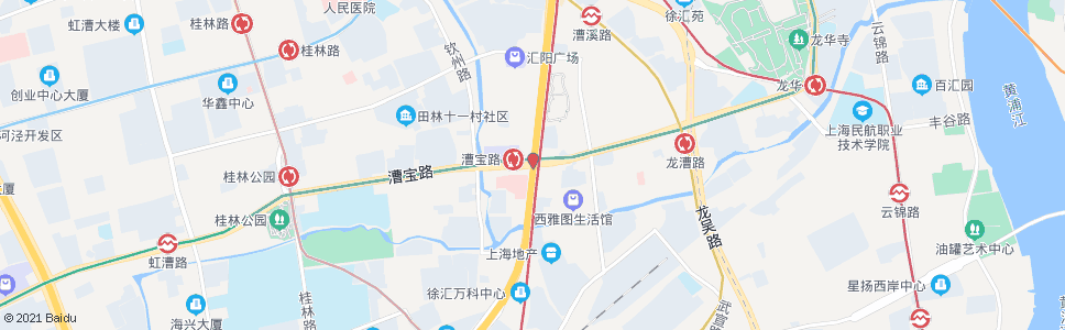 上海漕河泾(沪闵路)_公交站地图_上海公交_妙搜公交查询2024