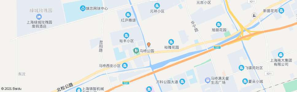 上海马桥敬老院(招呼站)_公交站地图_上海公交_妙搜公交查询2024