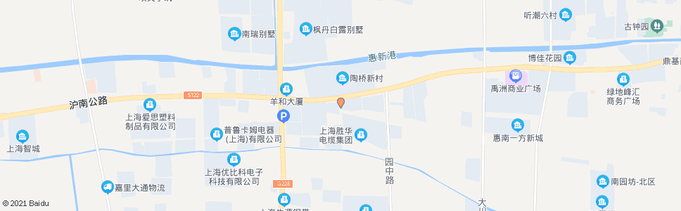 上海陶桥路沪南公路_公交站地图_上海公交_妙搜公交查询2024