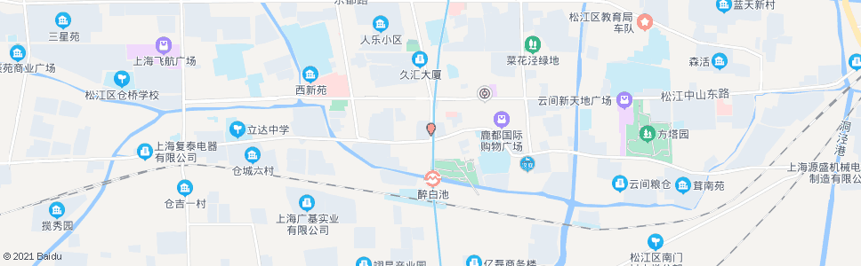 上海松汇路谷阳南路(招呼站)_公交站地图_上海公交_妙搜公交查询2024