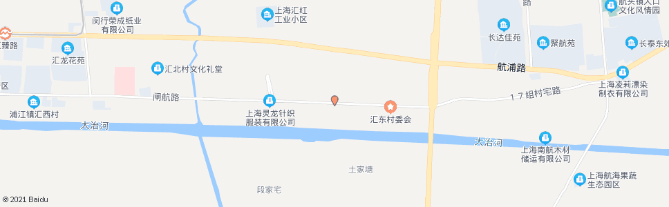 上海汇东二组_公交站地图_上海公交_妙搜公交查询2024