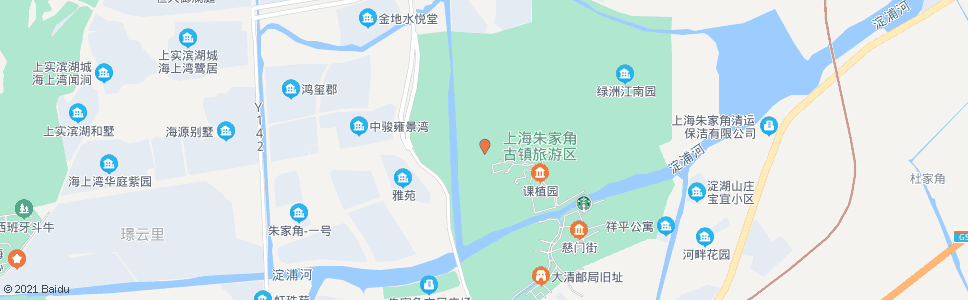 上海珠湖路课植园路_公交站地图_上海公交_妙搜公交查询2024