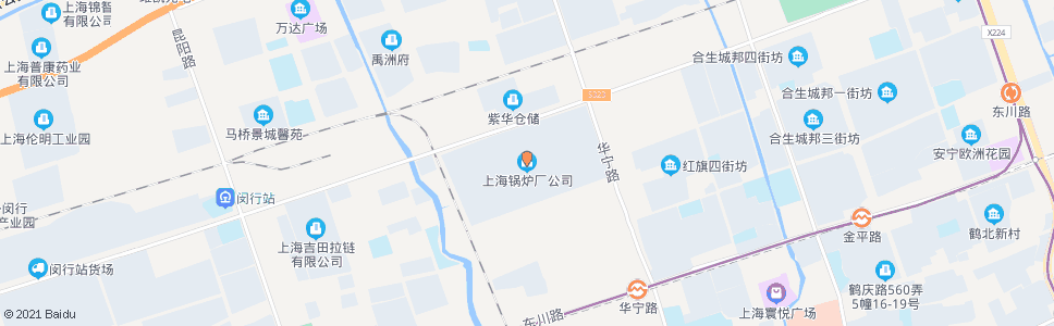 上海锅炉厂_公交站地图_上海公交_妙搜公交查询2024