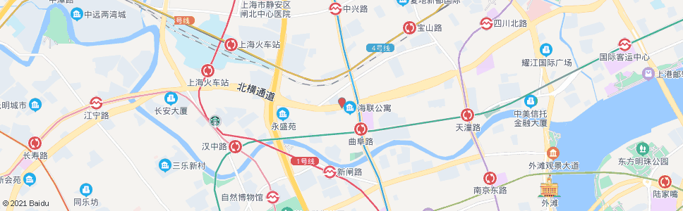 上海晋元路海宁路_公交站地图_上海公交_妙搜公交查询2024