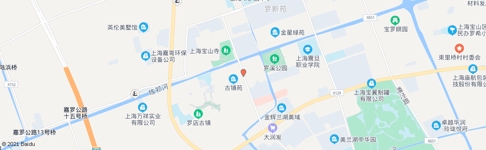 上海罗溪路市一路_公交站地图_上海公交_妙搜公交查询2024