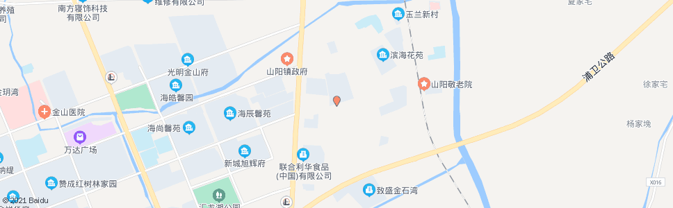 上海金康路亭卫公路_公交站地图_上海公交_妙搜公交查询2024