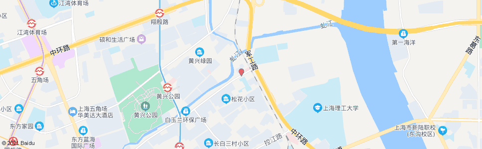 上海松花江路延吉东路_公交站地图_上海公交_妙搜公交查询2024