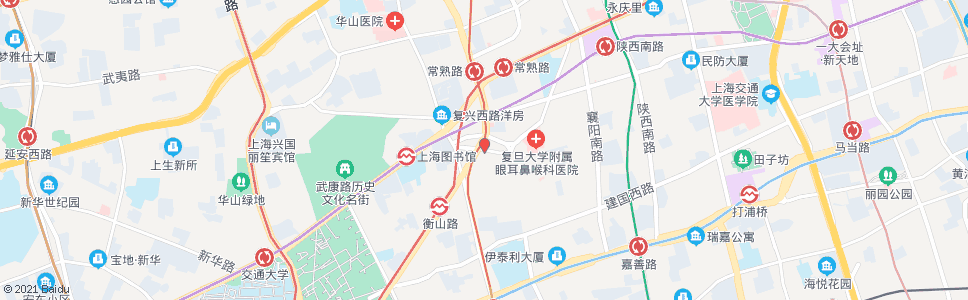 上海东平路_公交站地图_上海公交_妙搜公交查询2024
