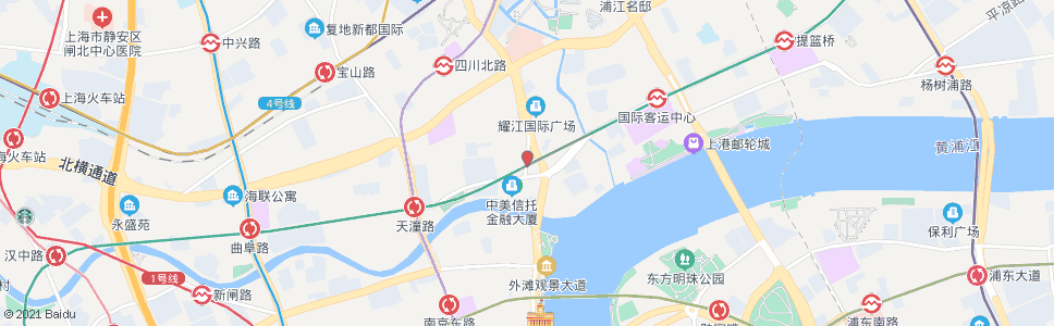 上海吴淞路闵行路_公交站地图_上海公交_妙搜公交查询2024