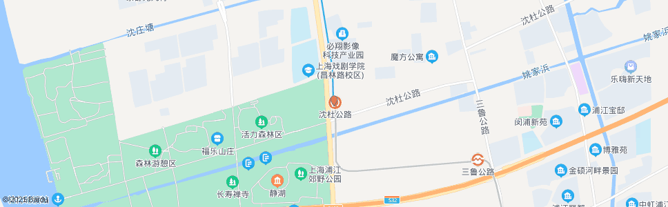 上海浦星公路沈杜路_公交站地图_上海公交_妙搜公交查询2024