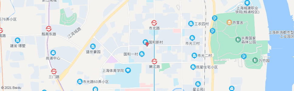 上海国和路中原路_公交站地图_上海公交_妙搜公交查询2024